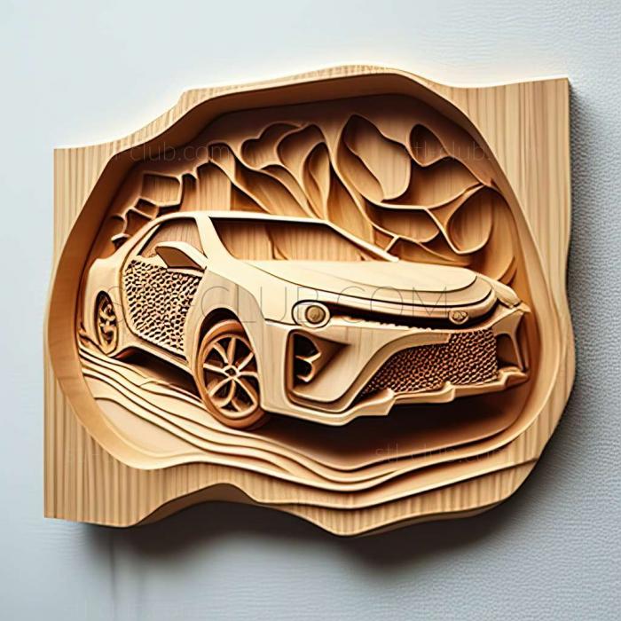3D мадэль Toyota SAI (STL)
